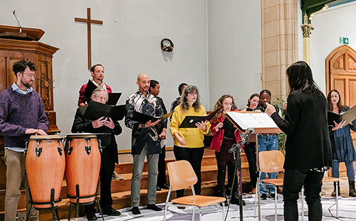 chorale du monde au village mosaique