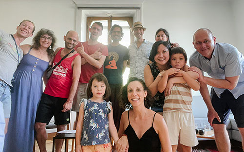 les résidents du village mosaique