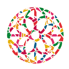 logo rosace du village mosaique